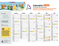 Calendrier Collecte 2025