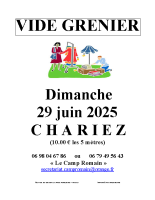 Vide Grenier CHARIEZ